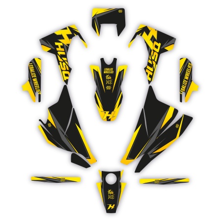 Husqvarna 701 motorcycle graphics | Custom sticker kit