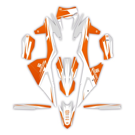 Ktm motorcycle graphics | Custom sticker kit