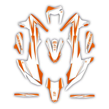 Kit déco moto Ktm 690 | Kit d’autocollants personnalisés