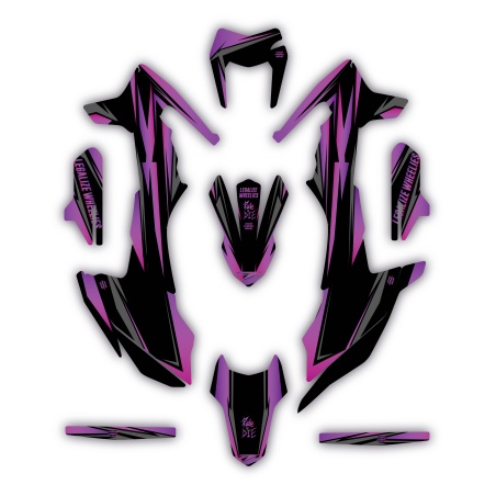 Ktm 690 motorcycle graphics | Custom sticker kit