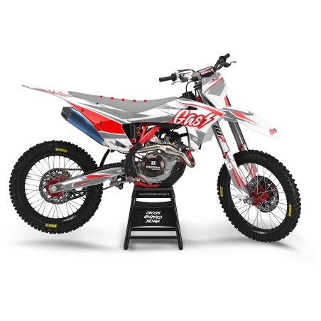 Gas Gas motorcycle graphics | Custom sticker kit