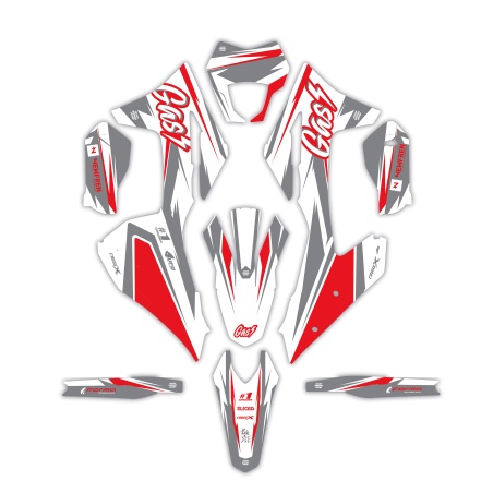 Gas Gas motorcycle graphics | Custom sticker kit