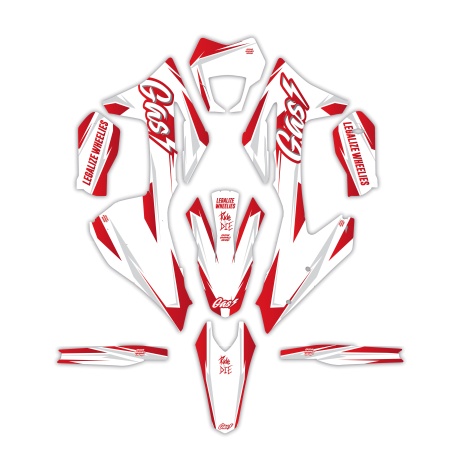 Gas Gas motorcycle graphics | Custom sticker kit