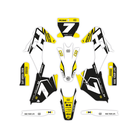 Kit déco moto Husqvarna | Kit d’autocollants personnalisés