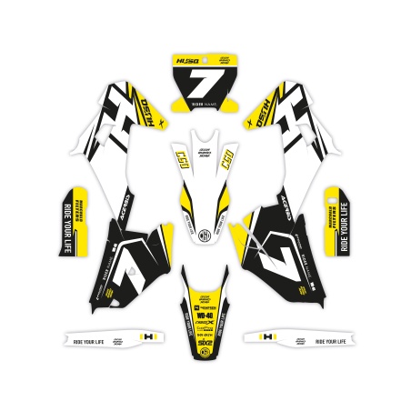Kit déco moto Husqvarna | Kit d’autocollants personnalisés