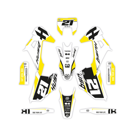 Kit déco moto Husqvarna | Kit d’autocollants personnalisés