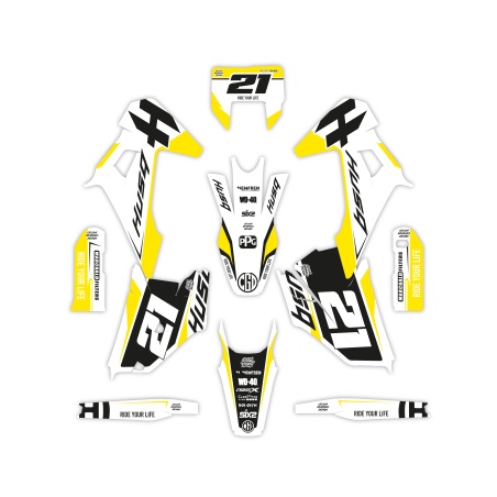Kit déco moto Husqvarna | Kit d’autocollants personnalisés