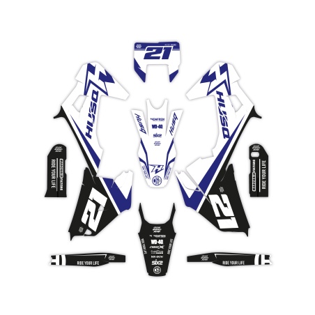 Kit déco moto Husqvarna | Kit d’autocollants personnalisés