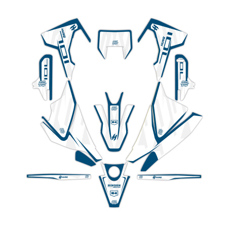 Kit déco moto Husqvarna 701 | Kit d’autocollants personnalisés