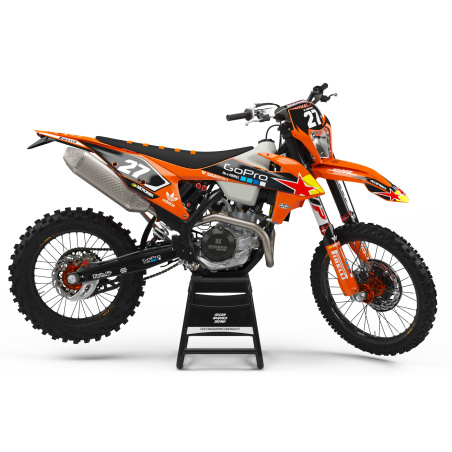 Kit déco moto Ktm | Kit d’autocollants personnalisés