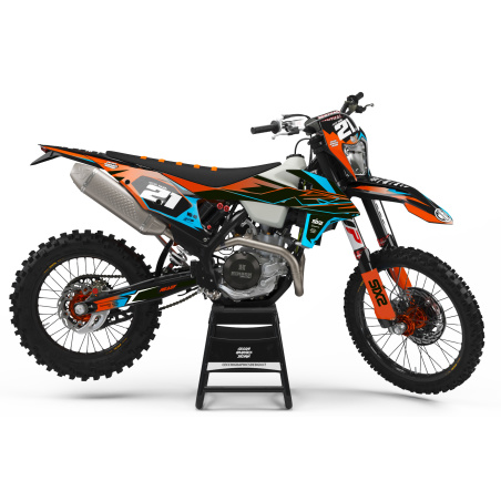 Kit déco moto Ktm | Kit d’autocollants personnalisés