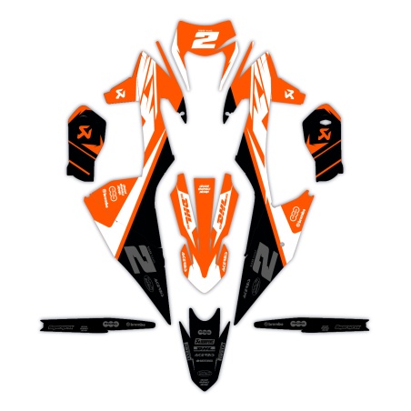 Ktm motorcycle graphics | Custom sticker kit