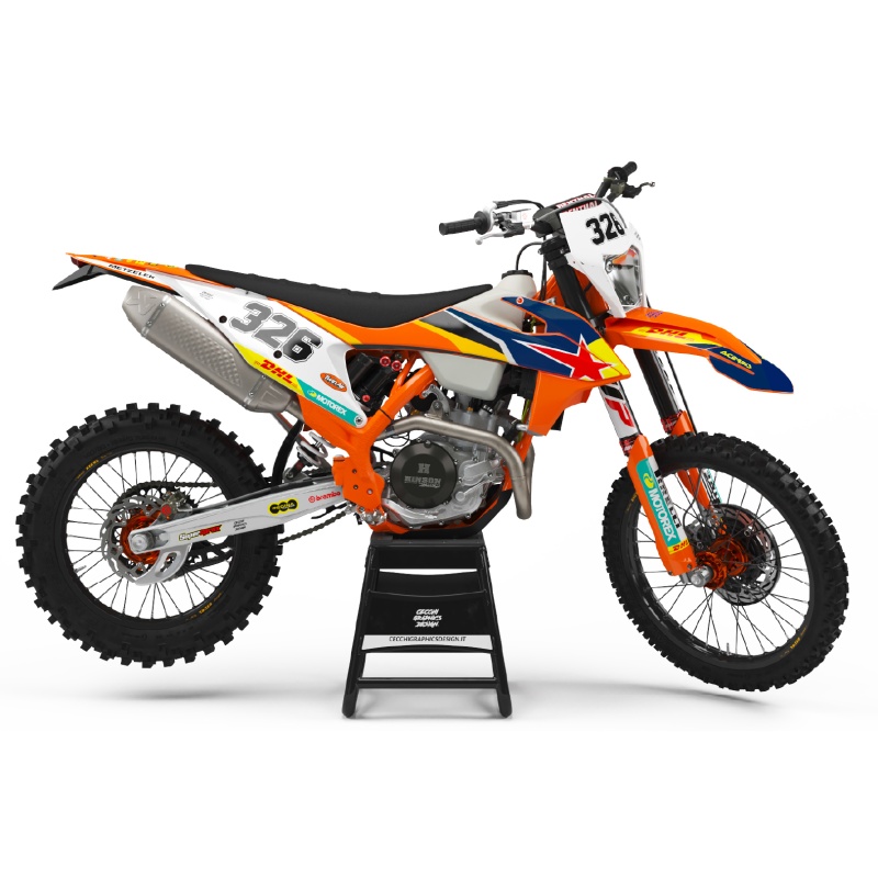 Ktm motorcycle graphics | Custom sticker kit