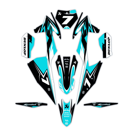 Kit déco moto Ktm | Kit d’autocollants personnalisés