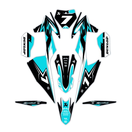 Kit déco moto Ktm | Kit d’autocollants personnalisés