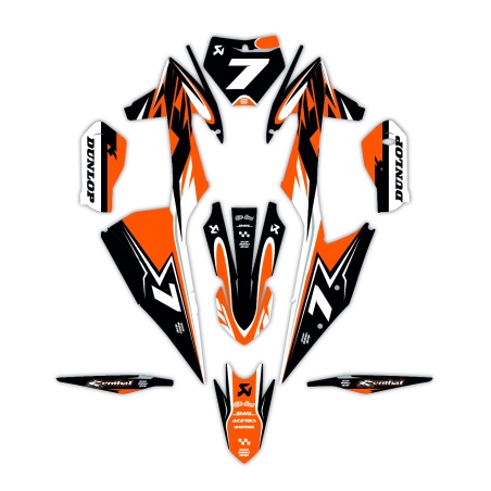 Ktm motorcycle graphics | Custom sticker kit