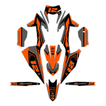 Ktm motorcycle graphics | Custom sticker kit