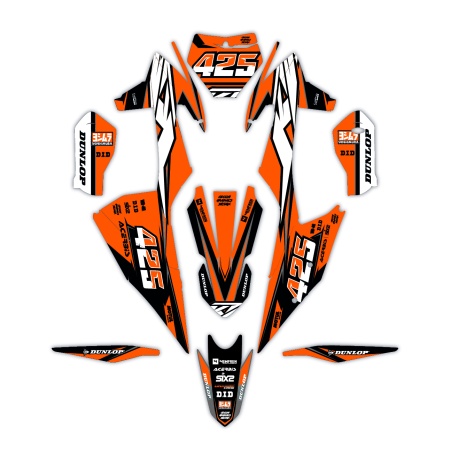 Kit déco moto Ktm | Kit d’autocollants personnalisés