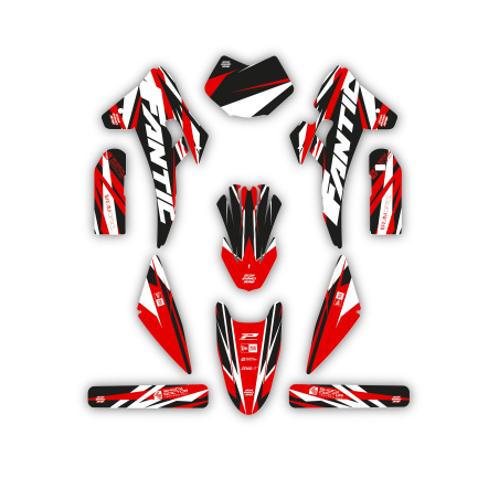Fantic motorcycle graphics | Custom sticker kit