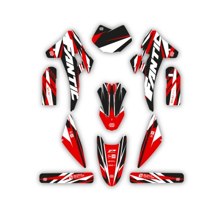 Fantic motorcycle graphics | Custom sticker kit