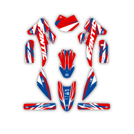 Kit déco moto Fantic | Kit d’autocollants personnalisés