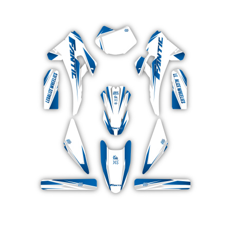 Kit déco moto Fantic | Kit d’autocollants personnalisés