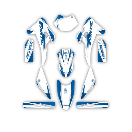 Fantic motorcycle graphics | Custom sticker kit