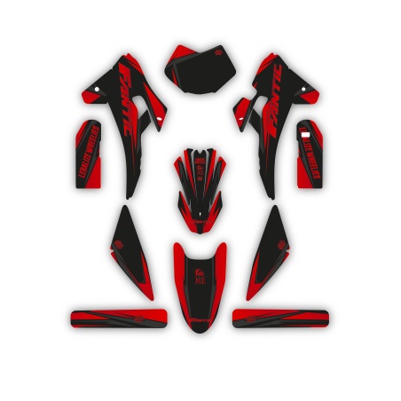 Fantic motorcycle graphics | Custom sticker kit