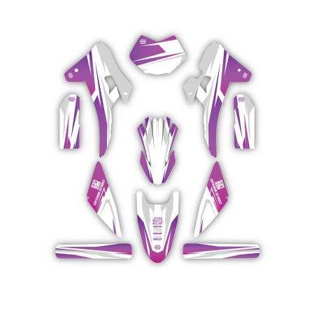 Kit déco moto Fantic | Kit d’autocollants personnalisés