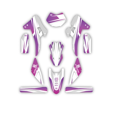 Fantic motorcycle graphics | Custom sticker kit