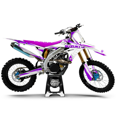 Kit déco moto Suzuki | Kit d’autocollants personnalisés