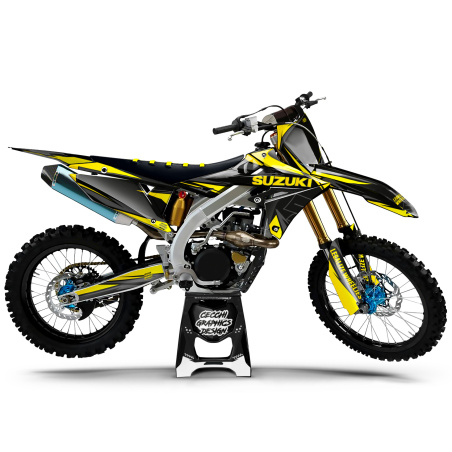 Kit déco moto Suzuki | Kit d’autocollants personnalisés