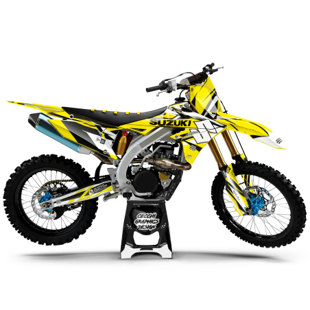 Kit déco moto Suzuki | Kit d’autocollants personnalisés