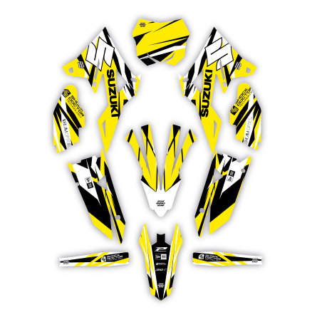 Kit déco moto Suzuki | Kit d’autocollants personnalisés
