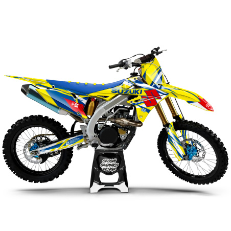 Kit déco moto Suzuki | Kit d’autocollants personnalisés