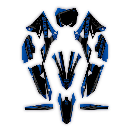 Kit déco moto Suzuki Valenti | Kit d’autocollants personnalisés