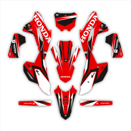 Kit déco moto Honda | Kit d’autocollants personnalisés