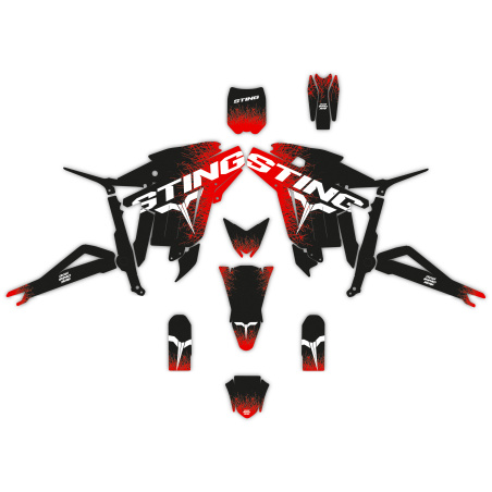 Kit déco moto Talaria | Kit d’autocollants personnalisés
