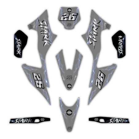 Stark Varg motorcycle graphics | Custom sticker kit