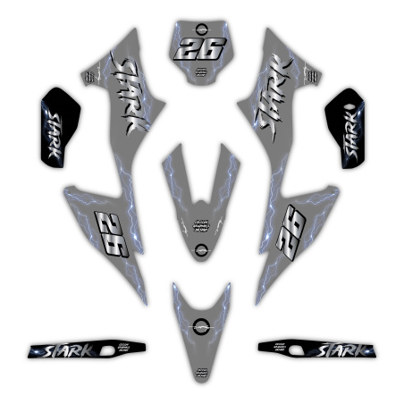 Stark Varg motorcycle graphics | Custom sticker kit