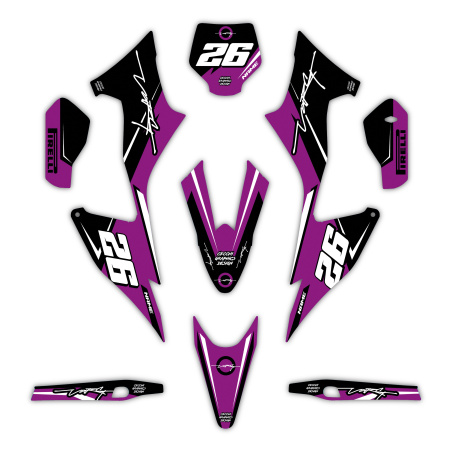 Stark Varg motorcycle graphics | Custom sticker kit