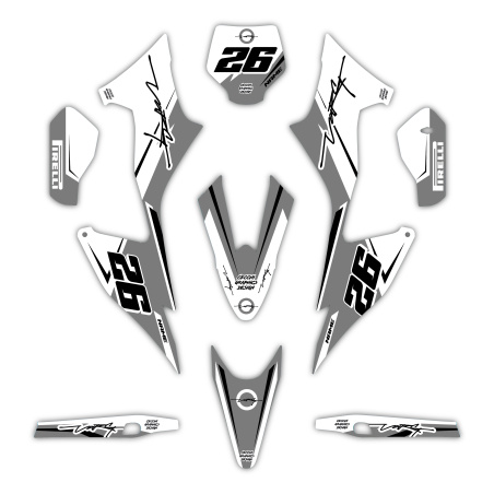 Stark Varg motorcycle graphics | Custom sticker kit