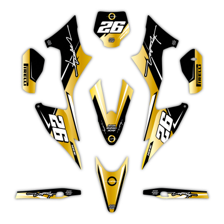 Stark Varg motorcycle graphics | Custom sticker kit