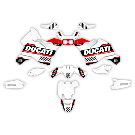 Kit déco moto Adventure Ducati | Kit d’autocollants personnalisés