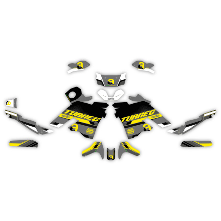Kit déco moto Aprilia Adventure | Kit d’autocollants personnalisés