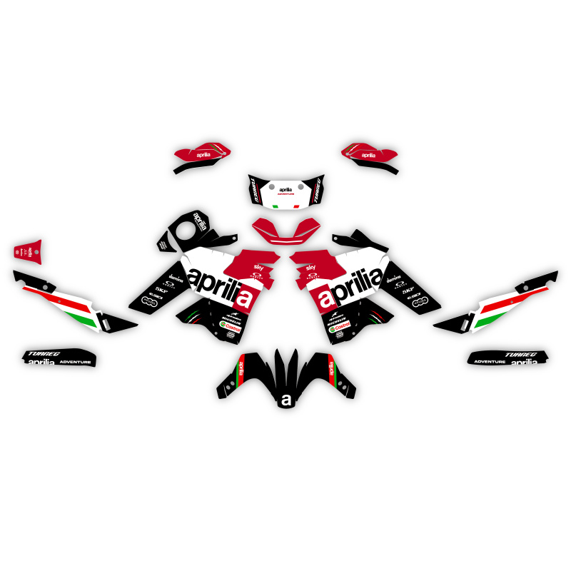 Grafiche moto Aprilia Adventure | Kit adesivi Personalizzati