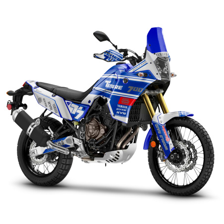 Yamaha Tenere 700 Adventure motorcycle graphics | Custom sticker kit