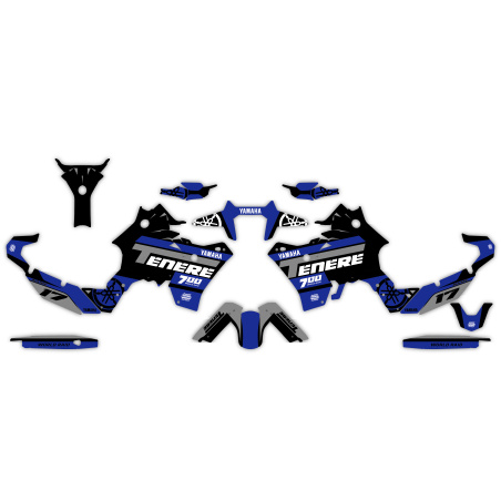 Yamaha Tenere 700 Adventure motorcycle graphics | Custom sticker kit