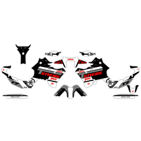 Yamaha Tenere 700 Adventure motorcycle graphics | Custom sticker kit