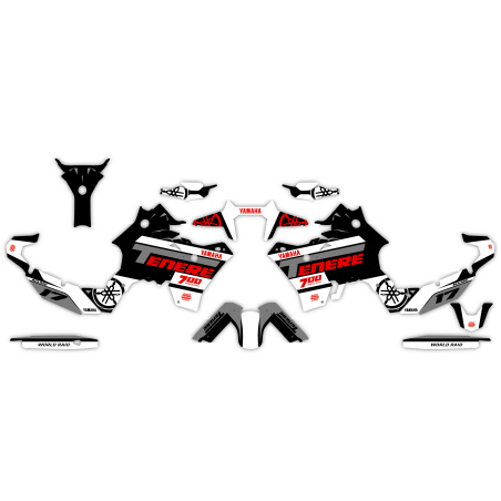 Yamaha Tenere 700 Adventure motorcycle graphics | Custom sticker kit
